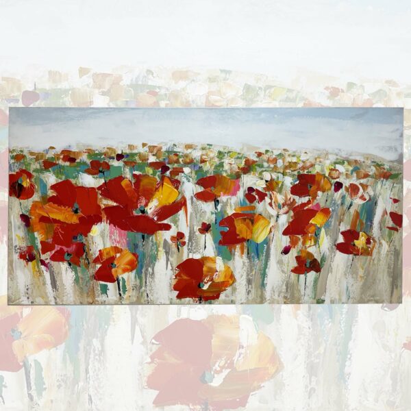 Bloemenveld II, schilderij uit de galerie van Heijnen Decor