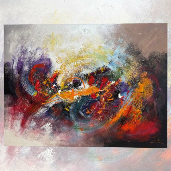 Abstract, schilderij van Twan van de Ven
