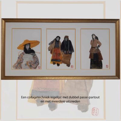 Inlijsten meerdere uitsneden, Lijstenmakerij Heijnen Nederweert