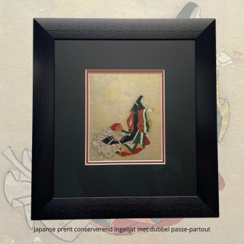 Japanse_Prent_dubbel_passepartout